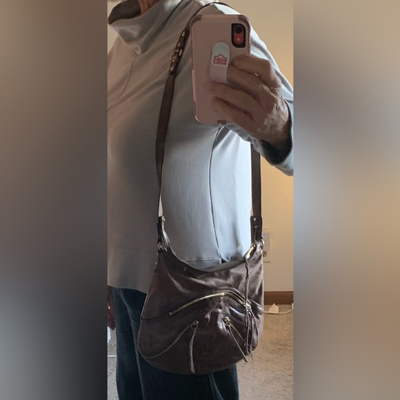 Botkier Distressed Chocolate Brown Leather Bag - Picture 10 of 10